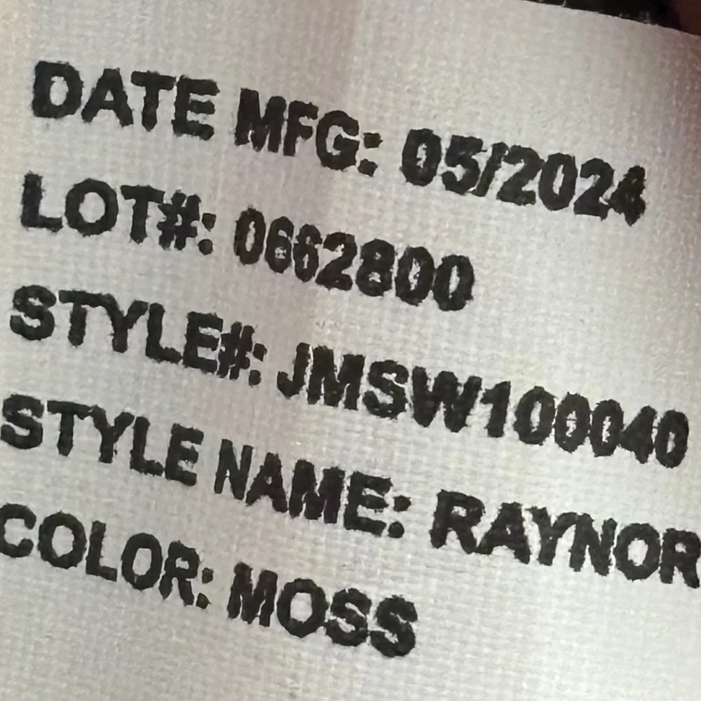 Johnnie-O Mens Raynor Merino 1/4 Zip Sweater, Moss US Size M - Picture 7 of 7